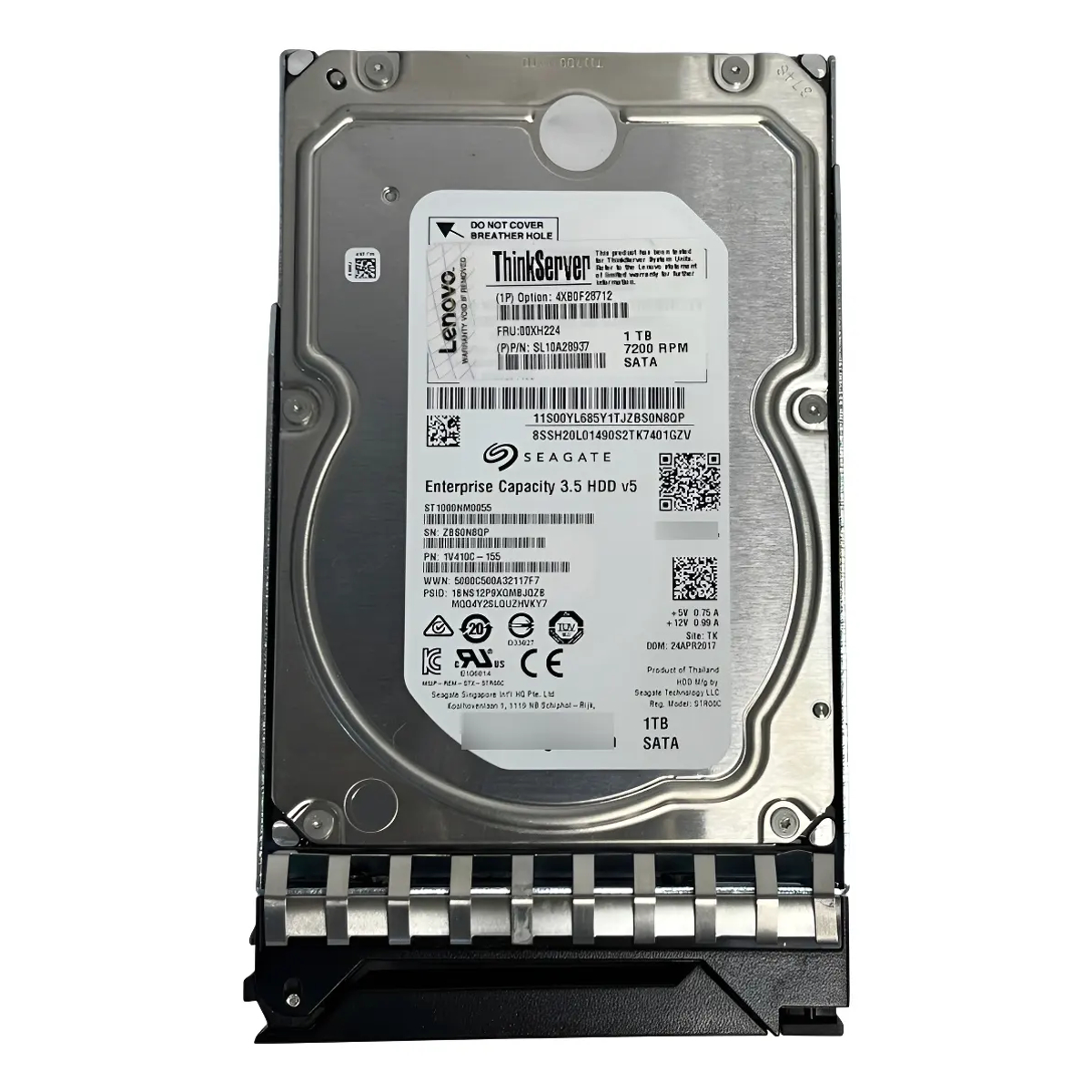 HD LENOVO 1TB 7.2K 6GB 3,5 SATA 00XH224 4XB0F28712 03T7864 - Imagem 2