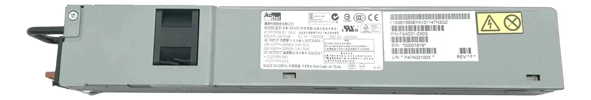 FONTE IBM 460W SERVIDOR X3250 M5 X3530 M4 69Y5939 69Y5938 - Imagem 2