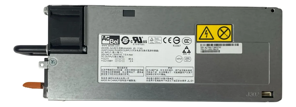 FONTE EMC 1100W SGA005 071-000-199-00 - Imagem 2
