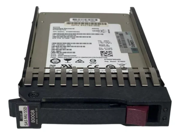 Ssd Hp Msa 800gb 2,5 Sas 12gb N9x96a 841505-001 - Imagem 2