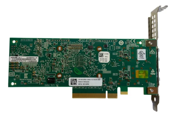 Placa de Rede Dell QL41262 10/25GB SFP28 2-Port 051grm 51grm - Imagem 3
