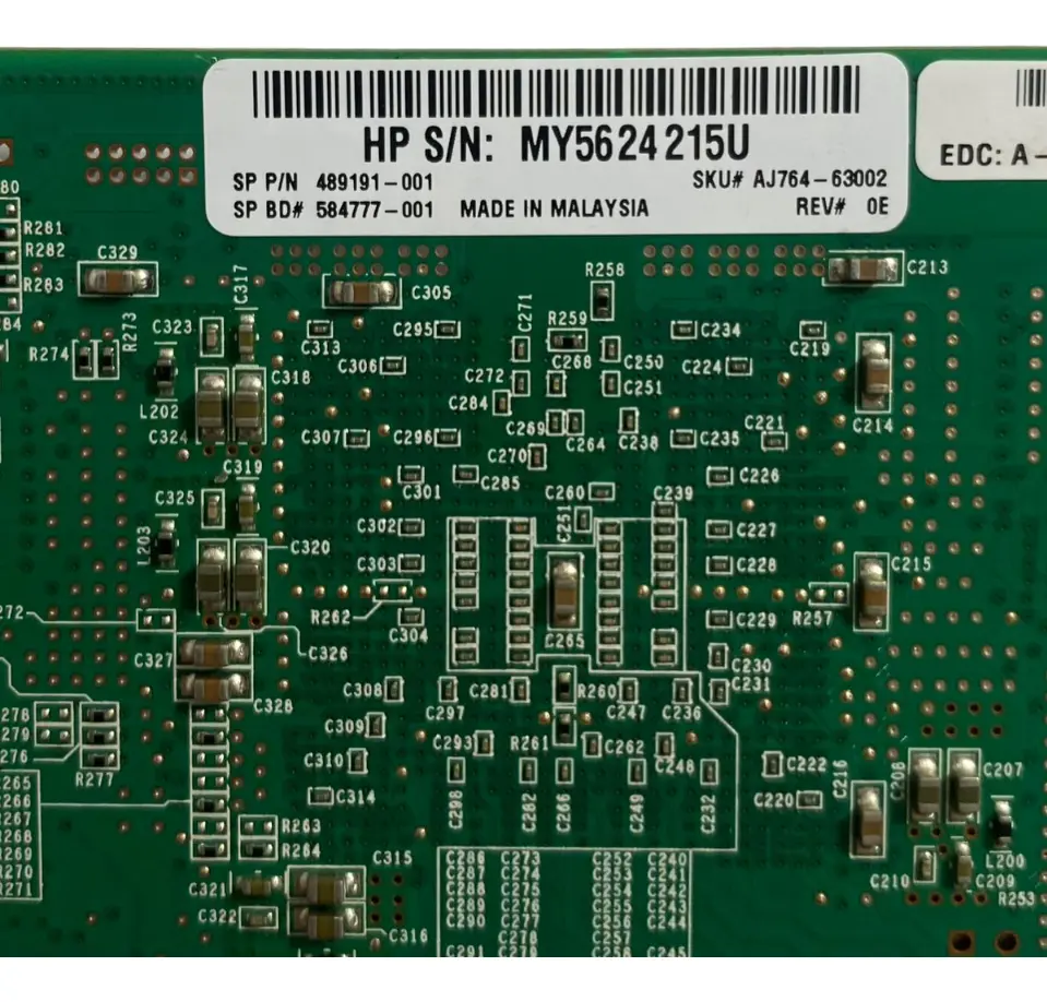 Placa Hba Hp 8gb Fc 2-port Aj764-63002 489191-001 - Imagem 5