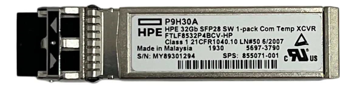 Gbic HP 32GB SW MMF LC 100m P9H30A 855071-001 - Imagem 2