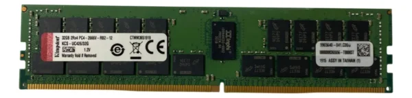 Memória Kingston 32gb Ddr4-2666 Rdimm Kcs-uc426/32g - Imagem 3