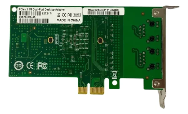 Placa De Rede Dell 1gb Rj45 2-port 82576-2rj45 - Imagem 3