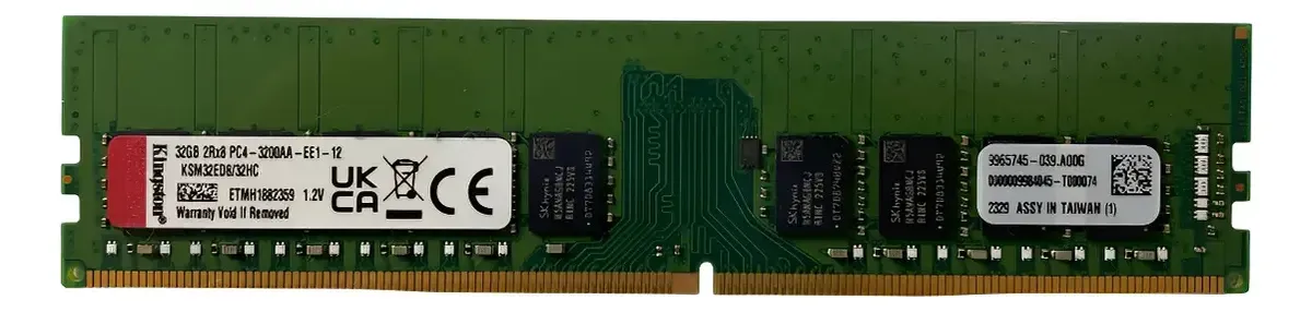 Memória KINGSTON 32GB DDR4-3200 UDIMM KSM32ED8/32HC - Imagem 4