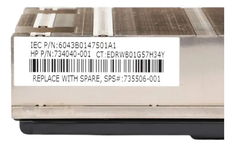 Dissipador Hp Dl360p G8 734040-001 735506-001 - Imagem 3