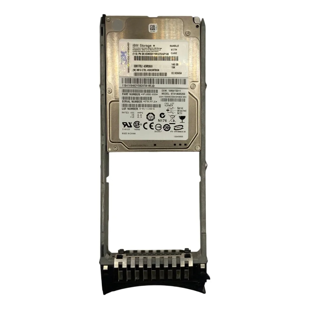 HD IBM 146GB 15K 2,5 SAS 6GB 45W3869 45W6591 45W3950 - Imagem 2