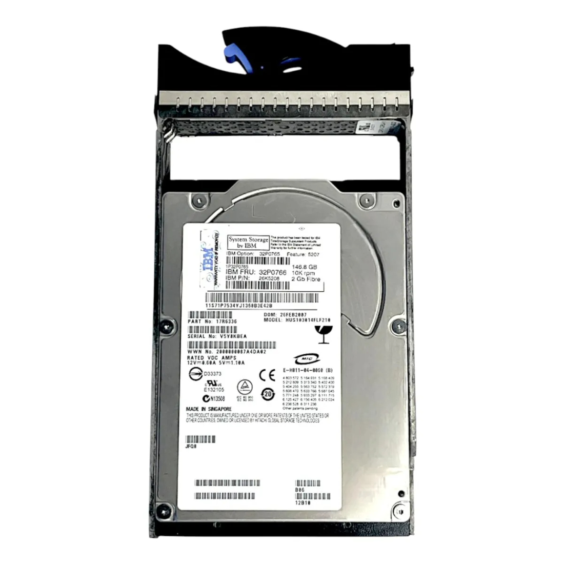 HD IBM 146GB 10K 2GB FC 39M4593 39M4590 32P0766 - Imagem 2