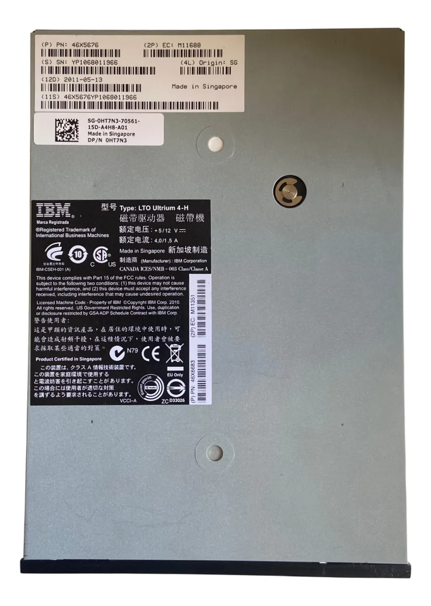Ibm Lto-4 Ultrium Hh Sas Interna 0ht7n3 - Imagem 2