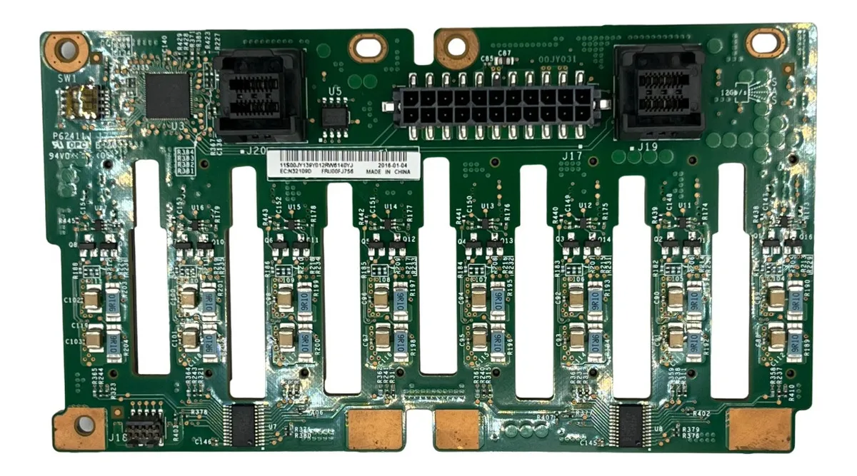 Backplane Ibm Para X3650 X3500 M5 8bay 00fj756 00jy139 - Imagem 3