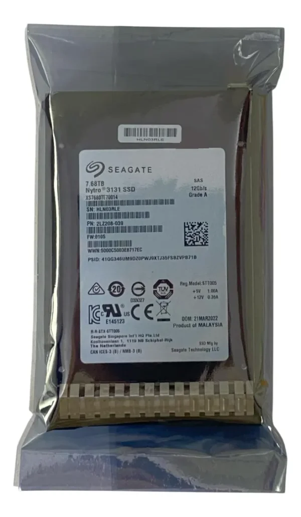New Ssd 7.68tb 2.5 Sas 12g Ssd For Hpe Gen 9 G10 G11 Server - Imagem 3