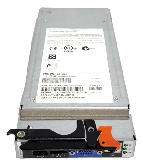 BladeCenter IBM AMM/KVM 49Y6295 60Y0621