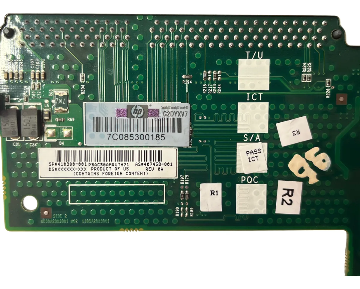 Backplane HP BL460C G1 SCSI 410300-001 407458-001 - Imagem 3