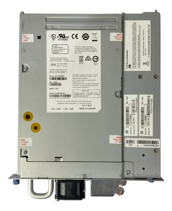 Lto-6 Hp Ultrium 6250 Fc Hh C0h28a 706825-001 - Imagem 2