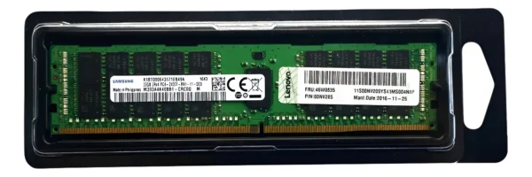Memória Lenovo 32gb Pc4-2400t Ddr4 Rdimm 46w0835 46w0833 - Imagem 2