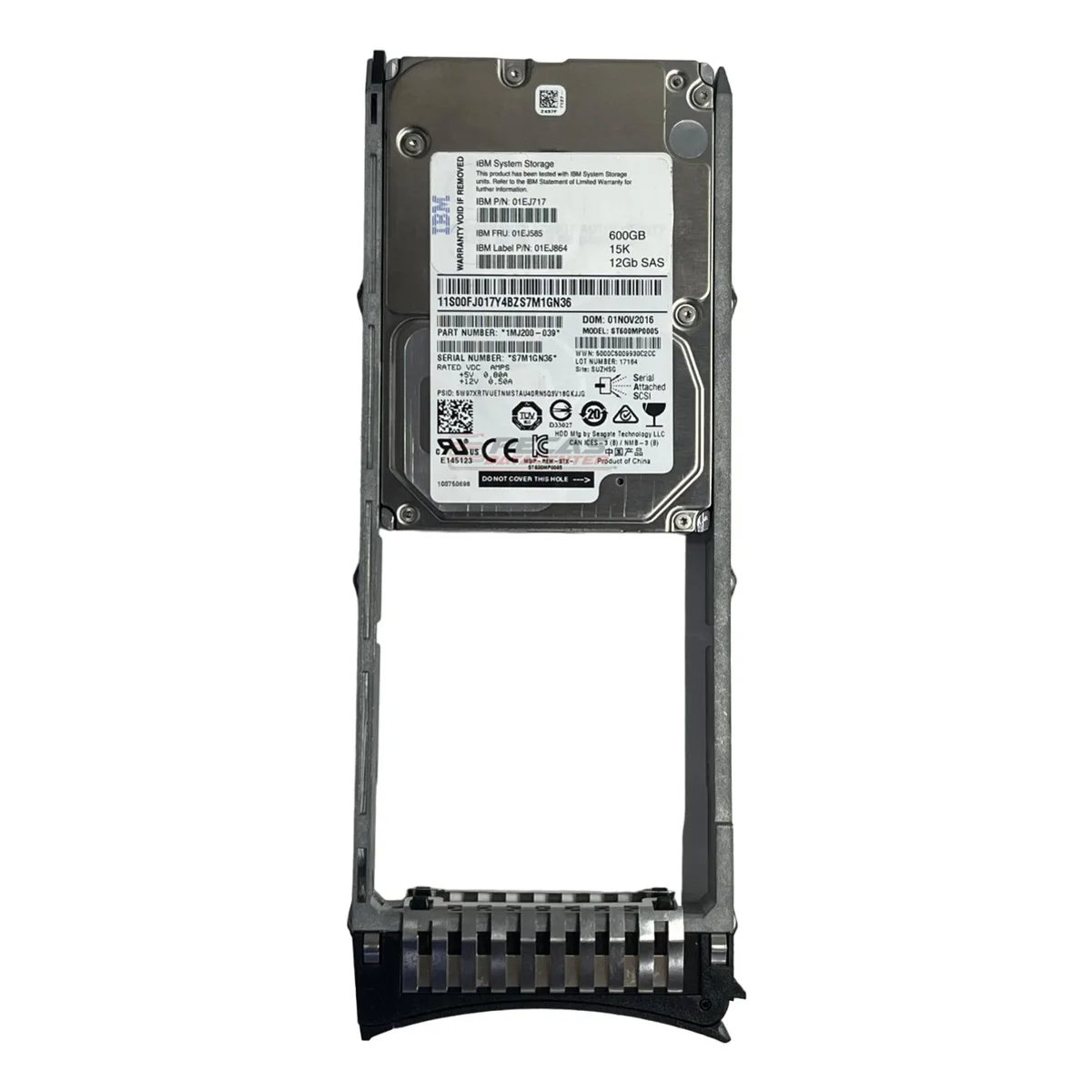 HD IBM 600GB 15K 12GB SAS 2.5 01EJ864 01EJ717 01EJ585 - Imagem 2