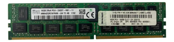 Memória Lenovo 16gb Ddr4-2400 Rdimm 46w0831 46w0829 - Imagem 3