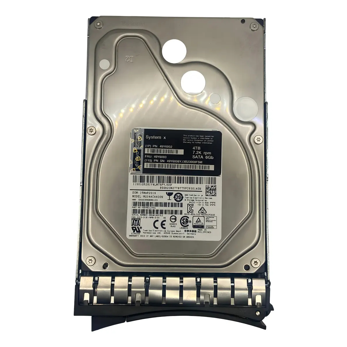 HD LENOVO 4TB 7,2K SATA 3.5 6GB 49Y6003 49Y6002 49Y6006 - Imagem 4