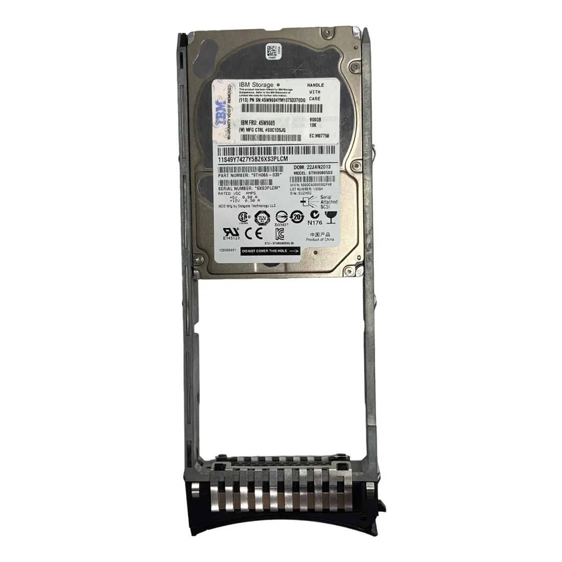 HD IBM STORAGE 900GB 10K 2,5 6GB SAS 45W9605 45W9604 - Imagem 2