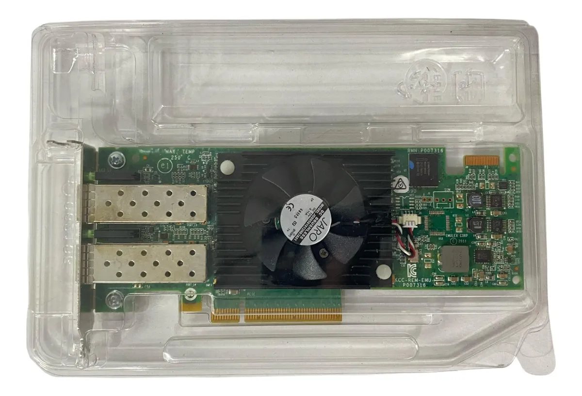 Dell Hba LPE16002 16GB SFP+ FC 2-Port NIC 0f3vj6 F3vj6 - Imagem 5