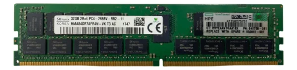 Memória Hp 32gb Ddr4-2666v Rdimm 850881-001 840758-091 - Imagem 3