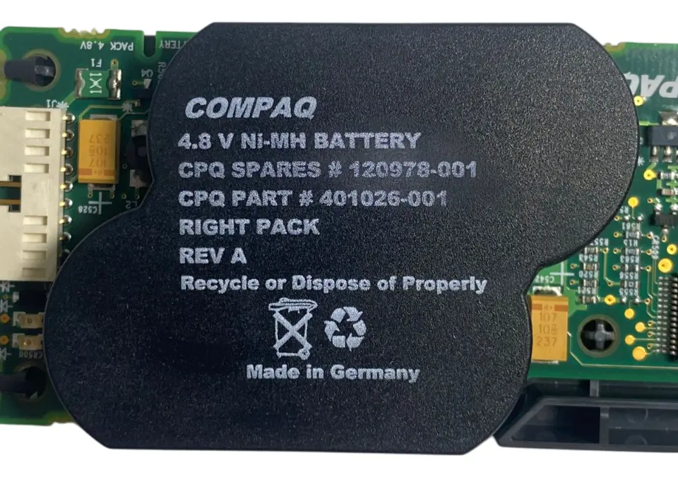 Bateria Hp Cache Compaq 401026-001 255514-b21 - Imagem 4