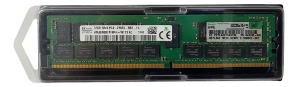 Memória Hp 32gb Ddr4-2666v Rdimm 850881-001 840758-091 - Imagem 2