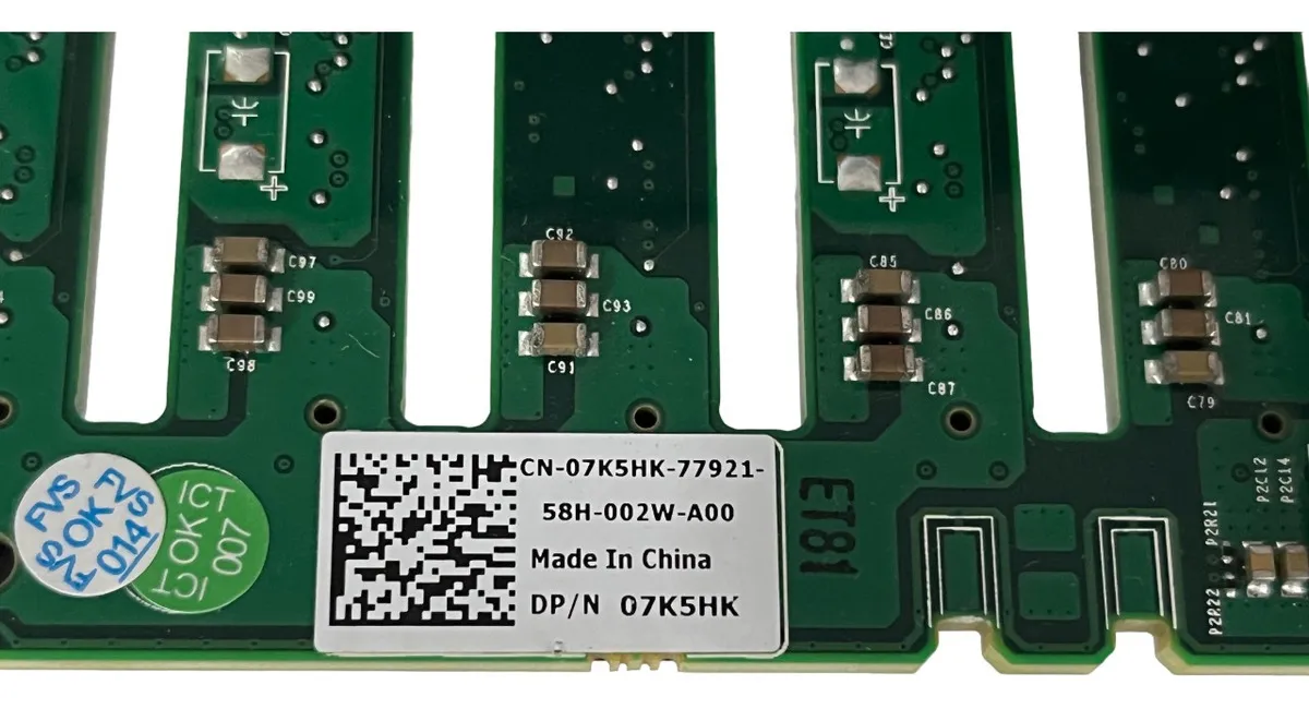 Backplane Dell R730 16-bay 2,5 - 0dtcr0 Dtcr0 - Imagem 3