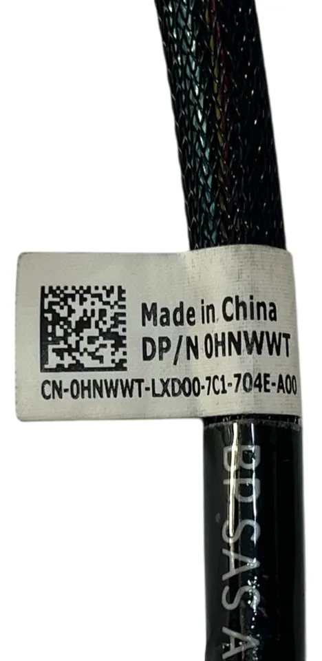 Cabo Mini SAS-HD SFF-8643 p/Backplane e PERC DELL 0HNWWT - Imagem 3
