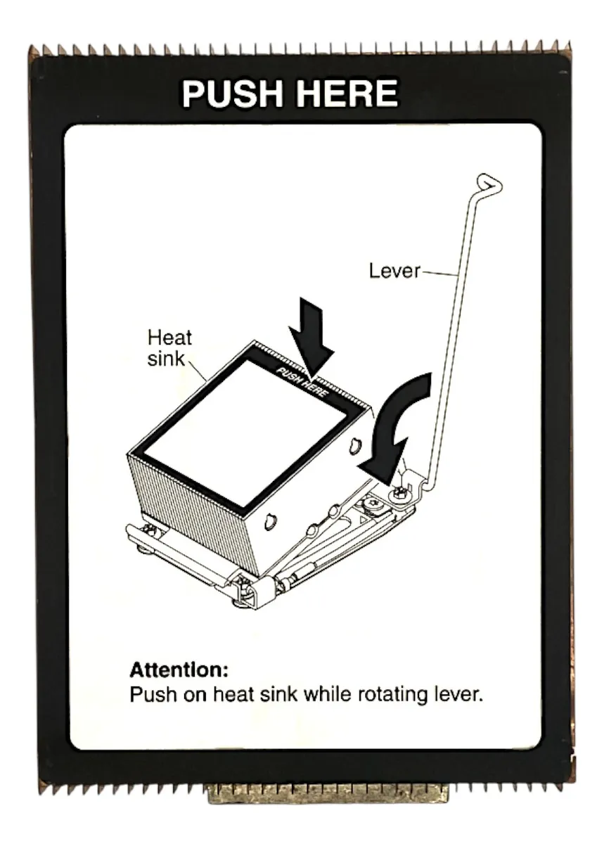 Dissipador Ibm X3550 M4 94Y7603 90Y5202 - Imagem 3