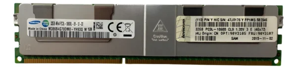 Memória Ibm 32gb Ddr3-1333 Lrdimm 90y3107 90y3105 - Imagem 3