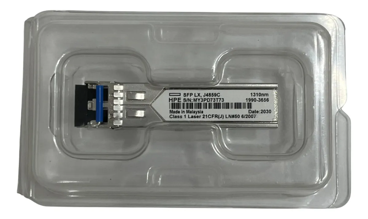Gbic HP X121 1GB LX 10km SMF LC 1310nm J4859C 1990-3656 - Imagem 3