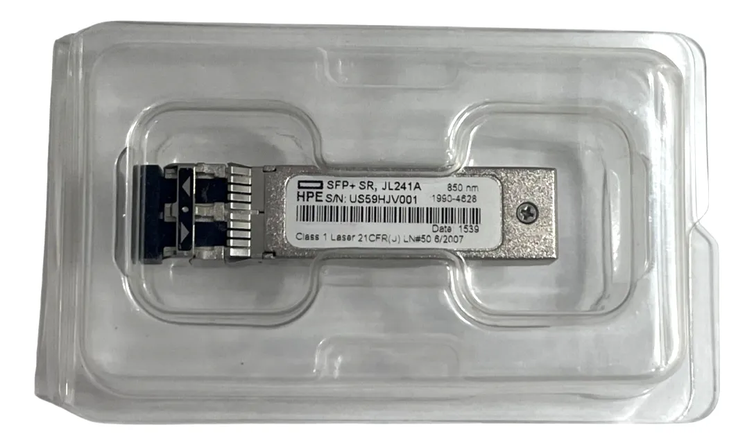 GBIC HP 10GB 850NM LC SFP+ SR PN JL241A 1990-4628 - Imagem 3