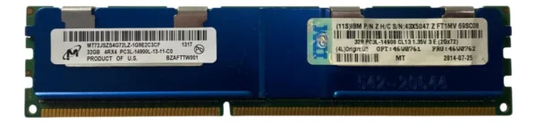 Memória Ibm 32gb 4rx4 Ddr3-14900 Lrdimm 46w0761 - Imagem 3