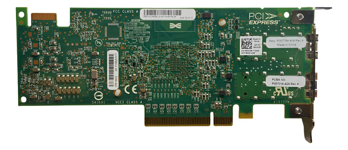 Dell Hba LPE16002 16GB SFP+ FC 2-Port NIC 0f3vj6 F3vj6 - Imagem 3