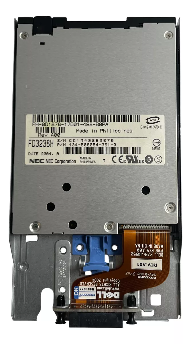 Módulo Floppy Dell Poweredge 1750 Pn 0d1878 D1878 - Imagem 2