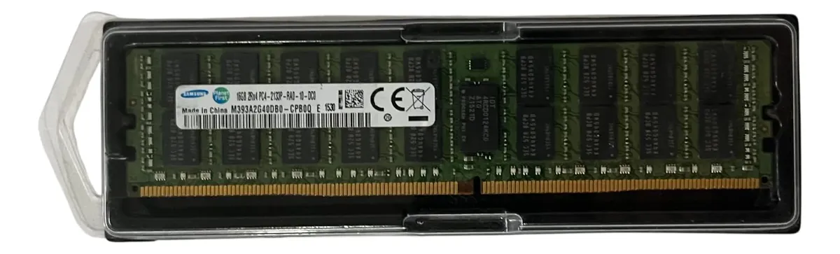 Memória Samsung 16gb Ddr4-2133 Rdimm M393a2g40db0-cpb - Imagem 2