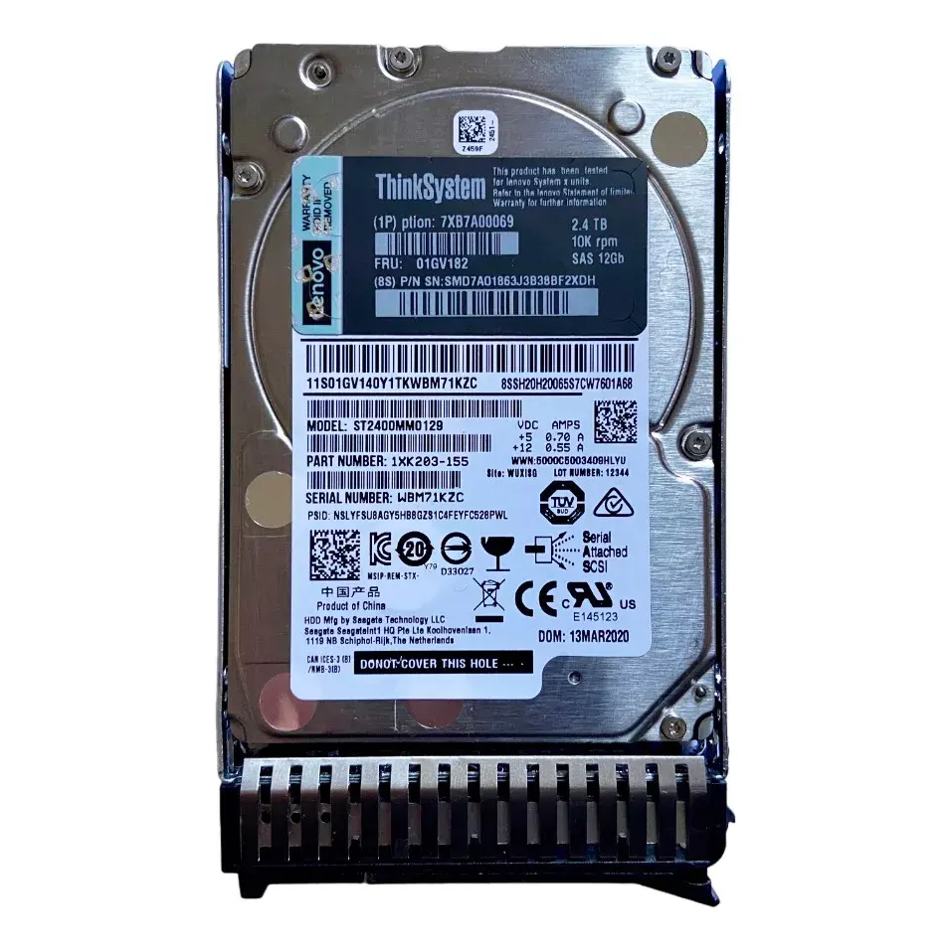 HD Lenovo 2.4TB 10k 12G SAS 2,5 01GV182 7XB7A00069 - Imagem 2