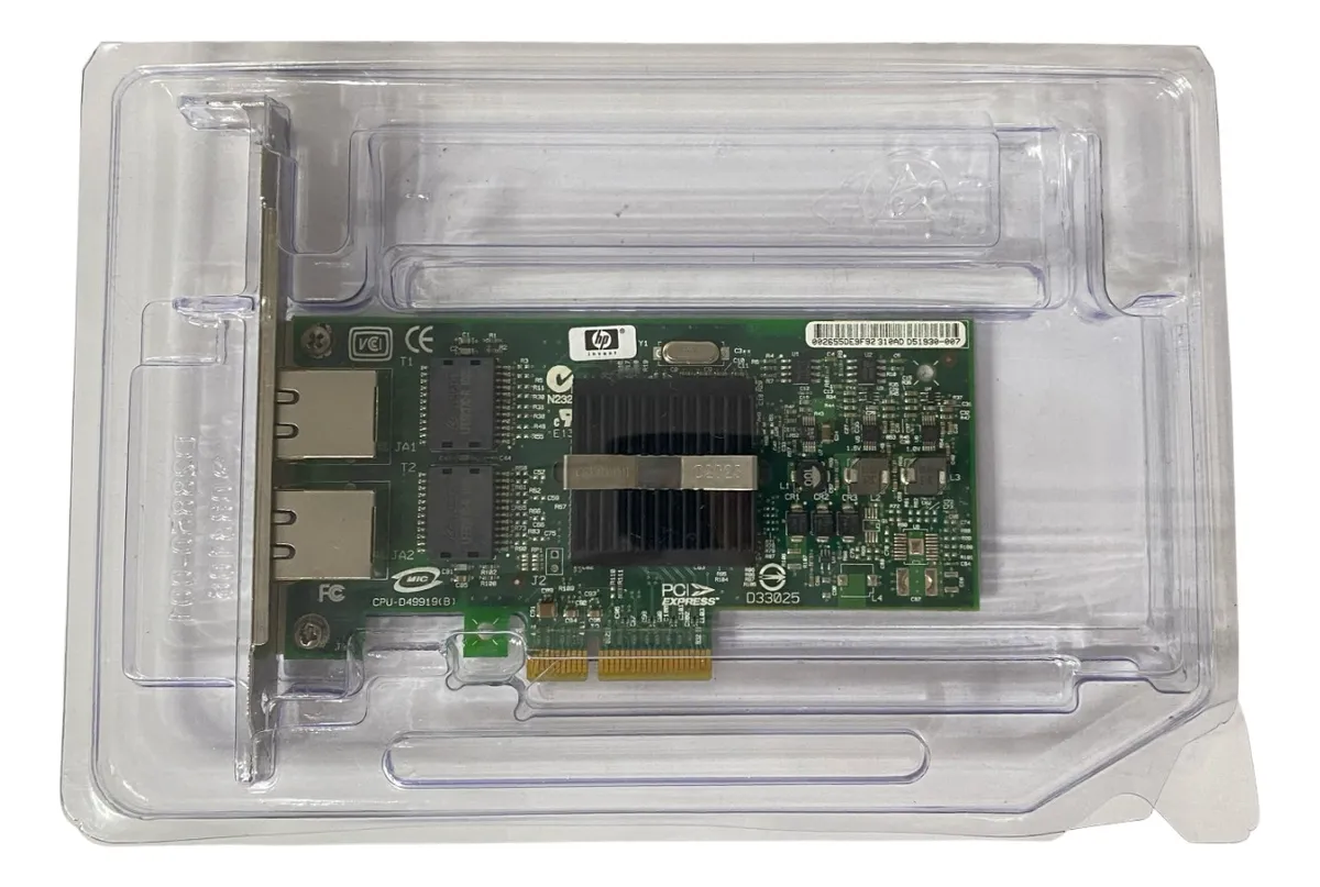 Placa De Rede Hp Nc360 1gb Rj45 2-port 412646-001 412651-001 - Imagem 4