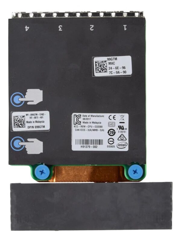 Placa De Rede Dell 2x 10gb Sfp+ 2x 1gb Sfp+ 4-port 099gtm 99gtm - Imagem 3