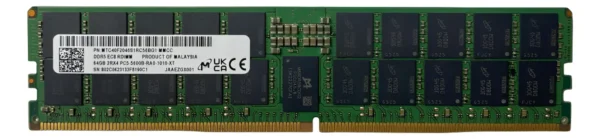 Memória Micron 64gb Ddr5-5600 Rdimm Mtc40f2046s1rc56bg1 - Imagem 3