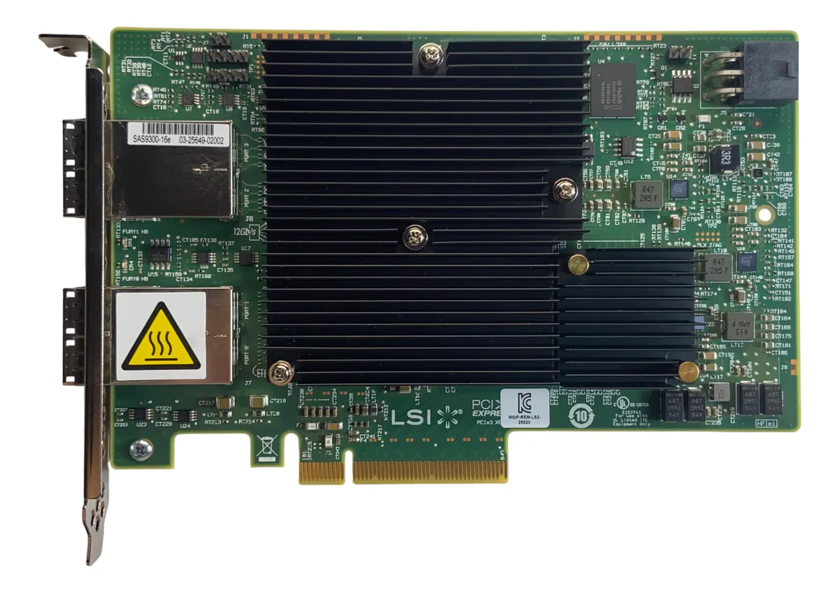 Hba Ibm Lsi00342 12gb Sas 4-port 00KH483 00AE915 - Imagem 2