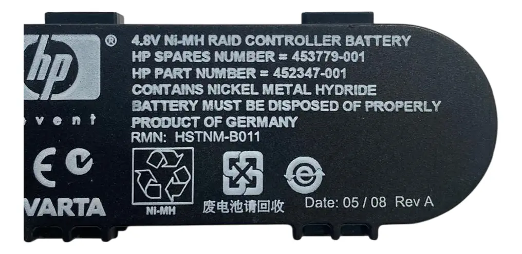 BATERIA HP P400 P700 453779-001 452348-B21 452347-001 - Imagem 4