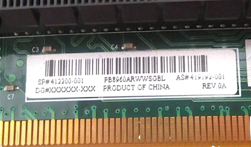 Riser Card HP DL360 G5 412200-001 419192-001 - Imagem 5