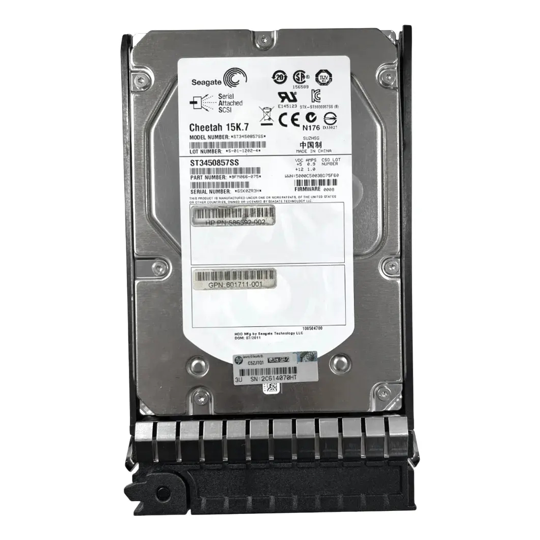 HD HP 450GB 15K SAS 6GB 3.5 601776-001 601711-001 AP859A - Imagem 2