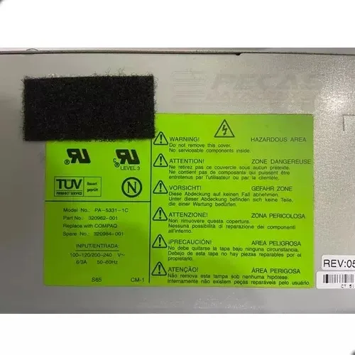 Fonte Hp Compaq 325w P/ Proliant 800 320962-001 320964-001 - Imagem 4