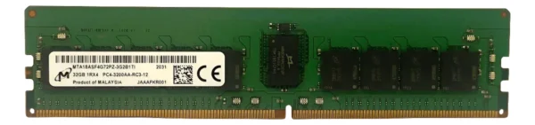 Memória Micron 32gb Ddr4-3200 Rdimm Mta18asf4g72pz-3g2 - Imagem 3