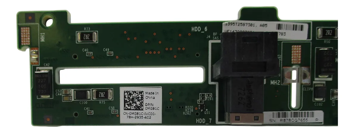 Backplane Dell R430 0mg81c Mg81c - Imagem 3