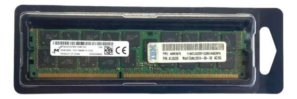 Memória Ibm 16gb Ddr3-14900 Rdimm 46w0670 47j0225 - Imagem 2